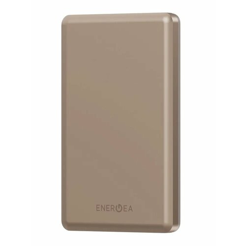 Ульратонкий внешний аккумулятор Magsafe EnergEA Alupac Mini 5K, 5000Mah - золото (Gold)