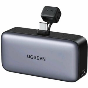 Внешний аккумулятор UGREEN PB503 (35338) 5000mAh Mini USB-C Power Bank PD 20W. Цвет: серый.
