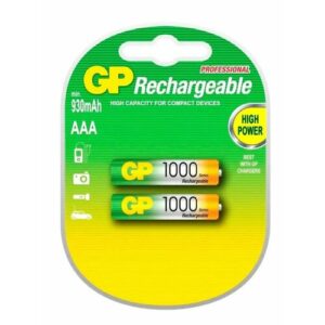 Аккумулятор GP R03 (AAA) Ni-MH 1000mAh блистер 2 шт