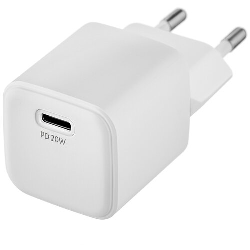 Сетевое зарядное устройство uBear Select USB-C 20Вт PD