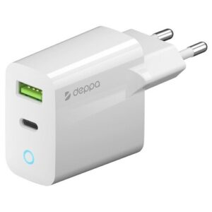Сетевое зарядное устройство Deppa 11398, белый