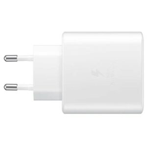 Сетевое зарядное устройство Samsung EP-TA845 с функцией быстрой зарядки 45Вт (без кабеля) Type-C White