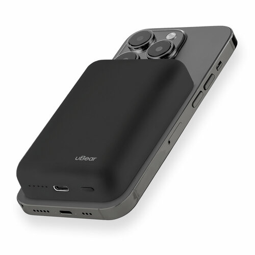 Внешний аккумулятор uBear Flow 10000mAh с поддержкой MagSafe PD20W