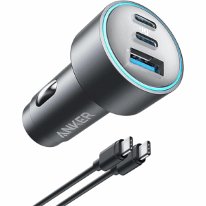 Автомобильное зарядное устройство Anker 535 Car Charger 67 Вт (A2731HA1) серебристый