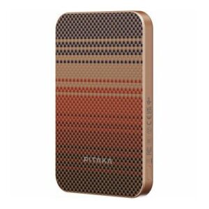 Беспроводное зарядное устройство Pitaka Magnetic Power Bank Qi2 Sunset
