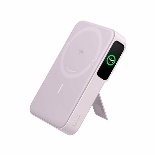 ANKER A1654 10000 mAh MagGo 15W Qi2 (MagSafe) беспроводной дополнительный аккумулятор розовый (A1654PV1)