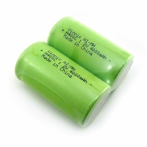 Аккумулятор (2шт) VINNIC R14 (C) Ni-MH 4000mAh (пэ2)