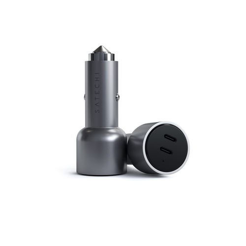 Автомобильное зарядное устройство Satechi 40W 2хUSB-C PD Car Charger (ST-U2C40CCM), цвет серый