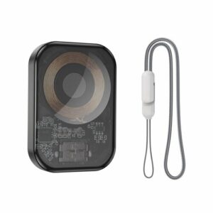Зарядное устройство для Apple Watch Borofone BQ25, металлическое, магнитное, беспроводное, metal gray