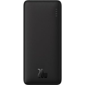 Портативное зарядное устройство Baseus Airpow Fast Charge Power Bank 20000mAh 20W Cluster Black (P10022804113-00)