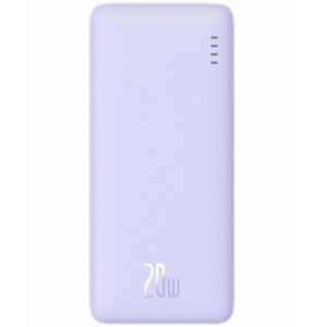 Портативное зарядное устройство Baseus Airpow Fast Charge Power Bank 20000mAh 20W Nebula Purple (P10022804513-00)