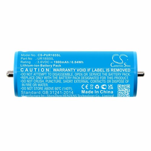 Аккумулятор для Braun электробритв и эпиляторов Braun UR18500L, 3018765 6703925 703-0925 81377206 см. описание - CS-PUR185SL от компании Cameron Sino