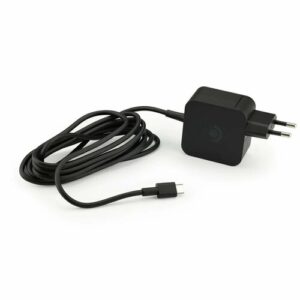Зарядное устройство EU для Steam Deck LCD/OLED (Оригинал), блок питания 45W с евровилкой для игровой портативной консоли, приставки Стим Дек, USB Type-C, длина 2,5 м