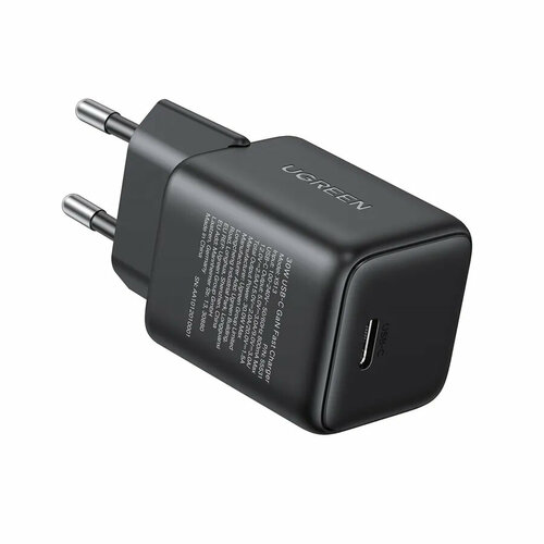 Сетевое зарядное устройство Ugreen X513 30W USB-C GaN Fast Charger серый (55531)