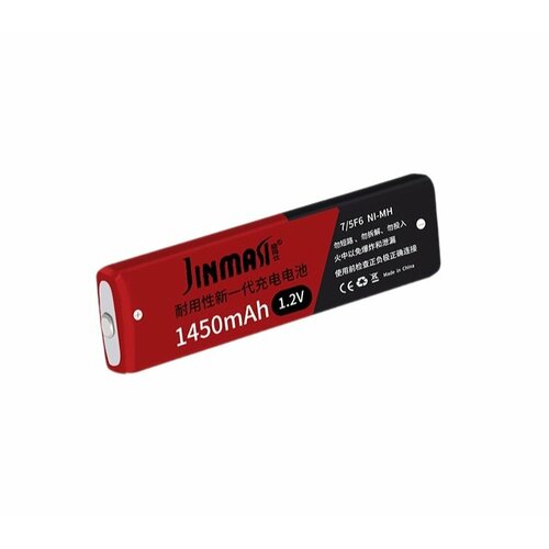 Призматический плоский аккумулятор для MD/CD плеера Jinmasi 7/5F6 1.2В 1450мА·ч Ni-MH