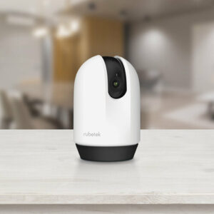 Камера Rubetek RV-3423, поворотная Wi-Fi, FullHD, ИК-подсветка, датчик движения, белая