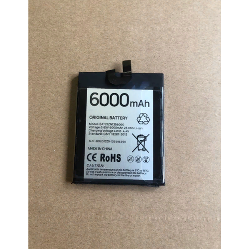 Аккумуляторная батарея MyPads 6000mAh BAT21ZN1356000 на телефон Doogee S98/98Pro