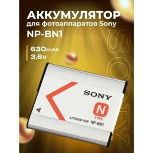 Аккумулятор NP-BN1 для фотоаппаратов Sony