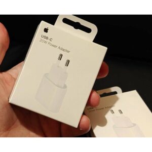 Сетевое зарядное устройство телефонов для Apple 20W USB-C, Быстрая Зарядка для iPhone, Блок, Адаптер