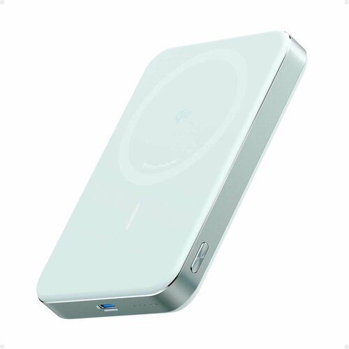 Внешний аккумулятор Anker MagGo Power Bank Qi2, Ultra Slim, 10000mAh, 15W - Green