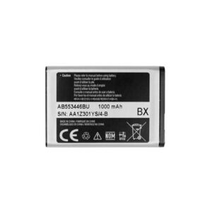 Аккумулятор Samsung AB553446BU 1000 мАч для Samsung GT-C3212 Duos черный