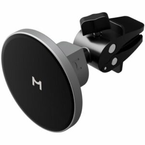 Автомобильное зарядное устройство Magssory KIT002B 15Вт Disc для Samsung и Apple, с магнитами, черный