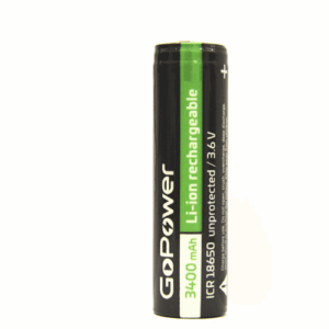 Аккумулятор литий-ионный Li-ion GoPower 18650 (Pan. NCR18650B) PC1 3.6V 3400mAh без защиты