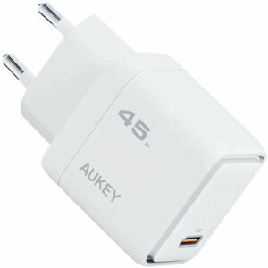 Сетевое зарядное устройство Aukey Comet 45W (PA-C2) White