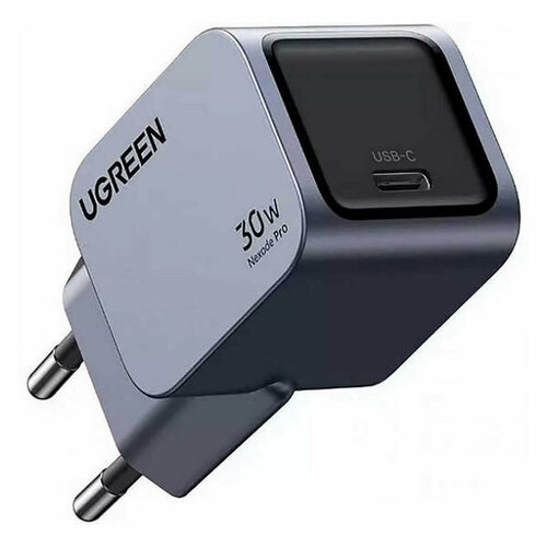 Сетевое зарядное устройство Ugreen X703 Nexode Pro 30W PD GaN (35006) серый