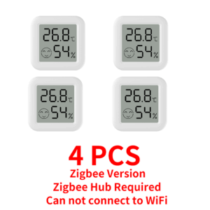Датчик температуры и влажности Tuya Zigbee ZY-ZTH03
