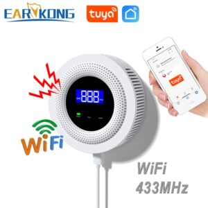 Беспроводной детектор утечки газа Earykong Smart Life