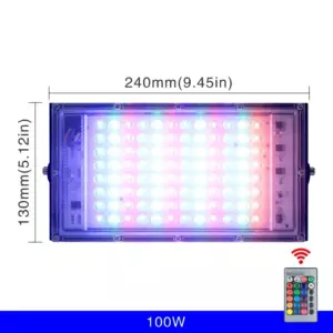 DSELCHUN RGB прожектор 50/100 Вт для наружного освещения