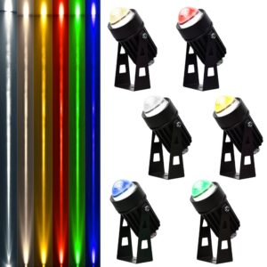 Наружные светодиодные прожекторы Zhengde lighting 3 Вт RGB  IP66