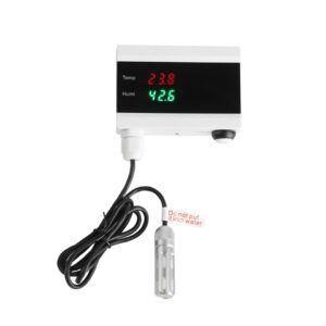 Tuya WIFI Smart Hygrometer Thermometer Detector Temperature and Humidity Sensor -40°C to +120°C Detecting Range Tuya App Monitor