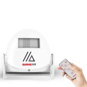 Darho Беспроводной посетитель дверь клиента звонок вход предупреждение звонок на вход приветствие предупреждающий дверной звонок Домашняя безопасность Интеллектуальный