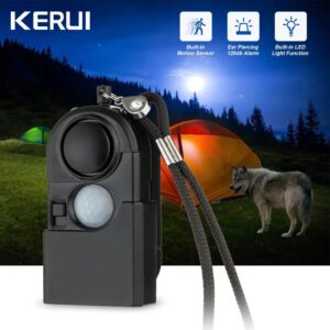 KERUI Портативный Мини-детектор Движения С Сиреной 120 дБ, SOS, Светодиодной Подсветкой