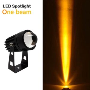 LED прожектор 220В алюминиевый теплый белый