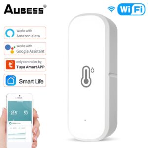 Tuya Wi-Fi датчик температуры и влажности термометр гигрометр умный дом охранная сигнализация для умной жизни Alexa Google Assistant