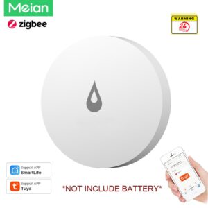 Датчик утечки воды Meian Tuya ZigBee