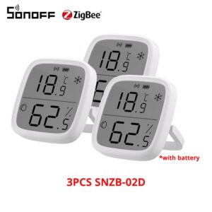 Датчик температуры и влажности SONOFF SNZB-02D Zigbee