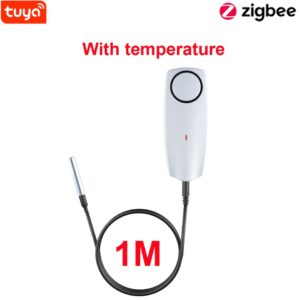 Haozee Tuya Smart Zigbee гигрометр термометр с внешней температурой USB зарядка или перезаряжаемой батареей