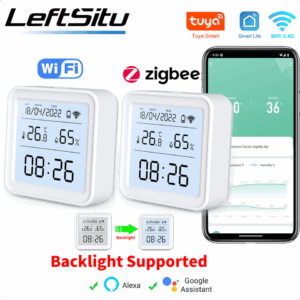 Tuya Zigbee Датчик температуры и влажности Wi-Fi
