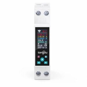 Умный автоматический выключатель Tongou TO-Q-SYS-JWT на DIN рейку Счётчик электроэнергии 1-50A