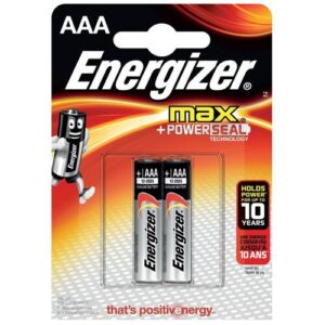 Батарейка Energizer Max AAA/LR03, в упаковке: 2 шт.