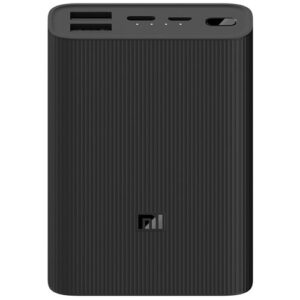 Портативный аккумулятор Xiaomi Mi Power Bank 3 Ultra Compact (Pocket Edition), 10000mAh, черный..