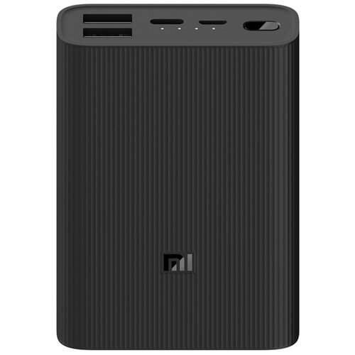 Портативный аккумулятор Xiaomi Mi Power Bank 3 Ultra Compact (Pocket Edition), 10000mAh, черный..