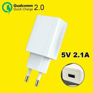 Блок питания адаптер для телефона 2.1A, зарядное устройство USB для смартфона и планшетов