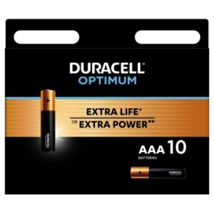 Батарейки DURACELL Optimum ААA/LR03-10BL