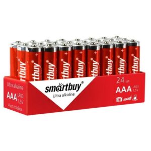 Батарейка SmartBuy AAA LR03 Ultra Alkaline, в упаковке: 24 шт.