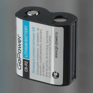 Батарейка GoPower CR-P2 Lithium 6V